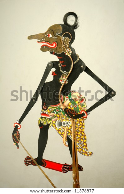 Petruk Punakawan Indonesia Culture Shadow Puppet Stock Photo (Edit Now ...