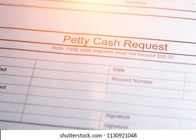 Petty Cash Request Images Stock Photos Vectors Shutterstock