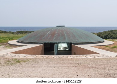 Peyia, Cyprus - April 2, 2022: Mycenaean Settlement Of Cyprus Museum.