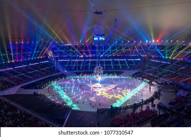 Peyongchang, South Korea - 2018 March 9th - Opening Ceremony Of The Winter Paralympic Games