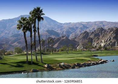 Pga West Golf Course In La Quinta, Palm Springs, California, Usa