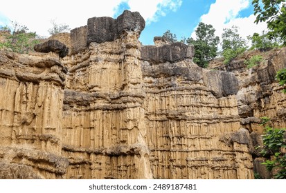 Pha Chor is a cliff located in Mae Wang national park in Chiangmai province, Thailand