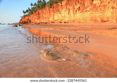 Pha Daeng Beach(Fung Daeng beach) is the important natural attraction, special features are a red cliff with a beautiful pattern facing the east.
Bang Saphan Noi District,Prachuap Khiri Khan,Thailand