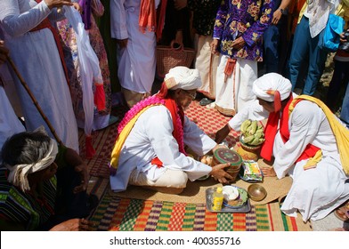 PHAN RANG, VIET NAM- OCT 22: Kate Festival, Charater Traditional Culture Of Cham Awal (Cham Balamon) People, Important Ceremony Of Cham Religion, Hold On Annual, Vietnam, Oct22, 2014