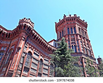 Phanar Greek Orthodox College; One Of The Most Popular Touristic Places Of Balat, Istanbul. 