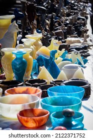 Pharaoh Statues Market In Aswan Egypt