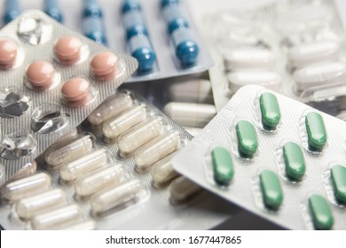 Pharmaceutical medicament, cure in container for health. - Shutterstock ID 1677447865