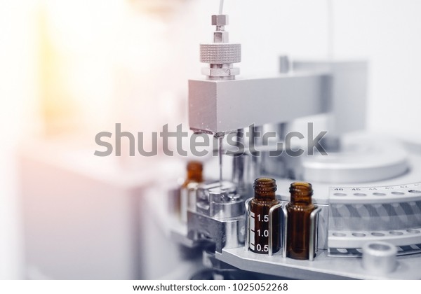 Pharmaceutical production line. Vaccine  from\
epidemic, cancer, disease,\
virus