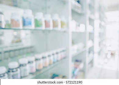 Pharmacy blurred light tone with store drugs shelves interior background, Concept of pharmacist, middle east or transcontinental region centered on western asia. Background of pharmacy business store. - Powered by Shutterstock