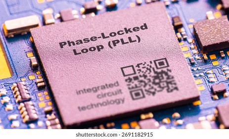 Phase-Locked Loop (PLL) IC for generating stable clock signals with precise frequency control. integrated circuits ICs
