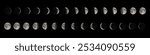 Phases of the Moon, Lunar cycle