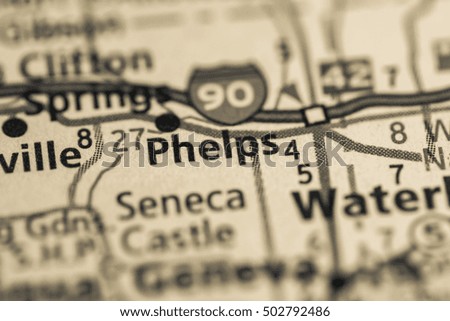 Phelps. New York (State). USA.