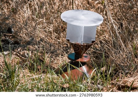 Pheromone trap for click beetles placed on the ground 