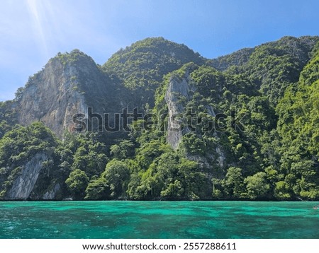 PHI PHI ISLAD beautiful sunlight view