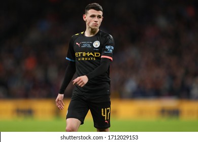 Phil Foden of Manchester City - Aston Villa v Manchester City, Carabao Cup Final, Wembley Stadium, London, UK - 1st March 2020
