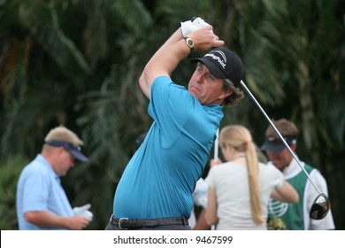 Phil Mickelson At World Golf Championship, Doral, Miami, Feb 2007, Florida