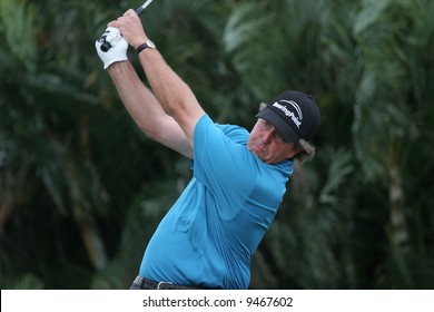 Phil Mickelson At World Golf Championship, Doral, Miami, Feb 2007, Florida