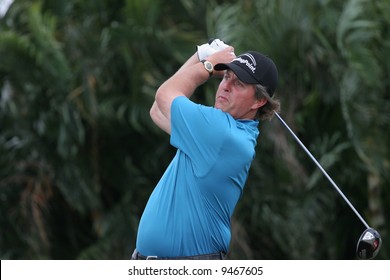 Phil Mickelson At World Golf Championship, Doral, Miami, Feb 2007, Florida