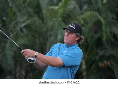 Phil Mickelson At World Golf Championship, Doral, Miami, Feb 2007, Florida