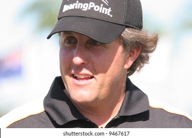 Phil Mickelson At World Golf Championship, Doral, Miami, Feb 2007, Florida