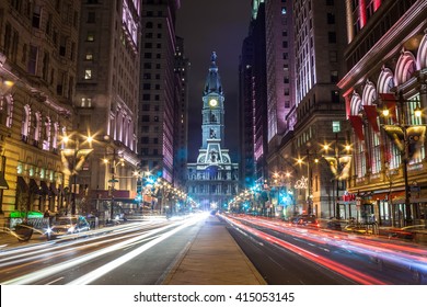 Philadelphia City Hall From South Broad Street