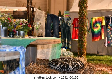 Philadelphia Flower Show. Philadelphia PA  March 2-10 2019. The Philadelphia Flower Show 2019  Flower Power Theme.