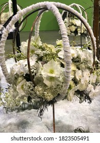 Philadelphia Flower Show - White Arrangement 