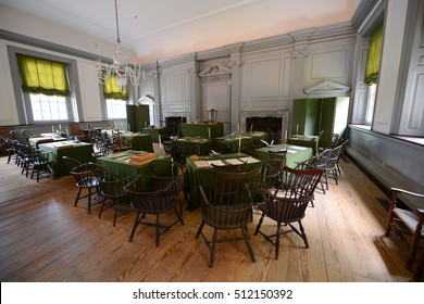 Independence Hall Interior Stock Photos Images
