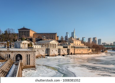 Philadelphia Museum Of Art In The Winter