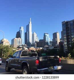 Philadelphia October 2018. An Enchanting University City Of Pennsylvania With A Modern Central Outlook Combined With Historic Landmarks, Early American History And A Close Association With The Sea.