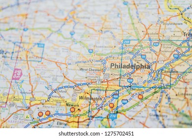 Philadelphia On Map