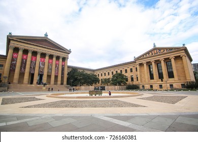 Philadelphia, PA - September 30, 2017: The Philadelphia Museum Of Art.