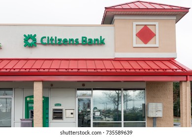 Philadelphia, Pennsylvania - October 16, 2017: Citizens Bank