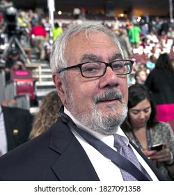 Philadelphia, Pennsylvania, USA, 27th July, 2016
Former Congressman Barney Frank (D-MA) Mingles With Celebs On The Floor Of The Democratic National Convention
