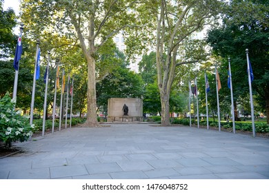 Philadelphia, Pennsylvania ,USA ,July 24 2019 Washington Square Historic Park.