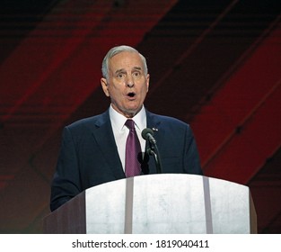 Philadelphia, Pennsylvania, USA, July 28, 2016
Governor Mark Dayton Of Minnesota Addresses The Democratic National Nominating Convention In The Wells Fargo Arena 
