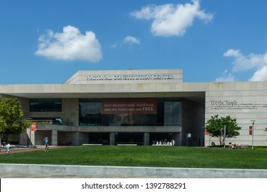 Philadelphia, USA - 08-04-2011: National Constitution Center