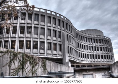 Philadelphia, USA, Nov. 10, 2019: Facade Of The Philadelphia Police Department In Philadelphia, Pa. USA. Nov. 10, 2019 In Philadelphia, USA.