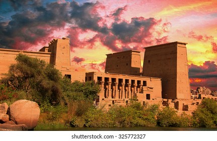 Philae Temple In Egypt