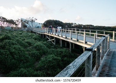 PHILIP ISLAND, AUSTRALIA - OCT 27, 2019 : Philip Island Penguin Parade Visitor Center, Victoria, Australia