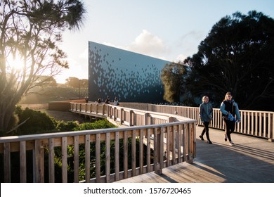 PHILIP ISLAND, AUSTRALIA - OCT 27, 2019 : Philip Island Penguin Parade Visitor Center, Victoria, Australia