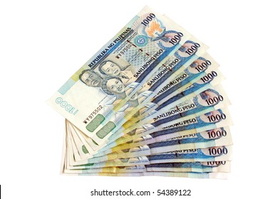 The Philippine monetary bills in 1,000 pesos