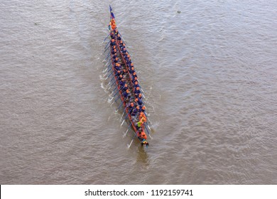 Phnom Penh / Cambodia - 2016: Cambodia Water Festival