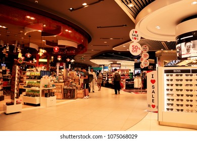 PHNOM PENH, CAMBODIA. 2018 MAR 10TH. Inside Of Phnom Penh International Airport.