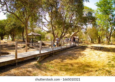 Phnom Penh, Cambodia - Mar, 5, 2020: A View Of Killing Fields Genocide Museum In The City.