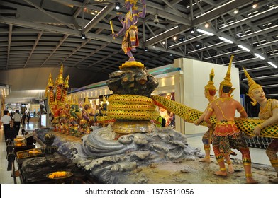 Phnom Penh, Cambodia - March, 04, 2011: Interior View Of The International Airport