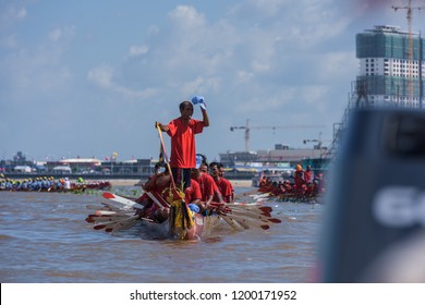 Phnom Penh / Cambodia - November 2016 : Cambodia Water Festival In Phnom Penh City