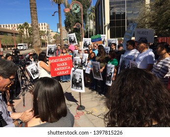 Phoenix, Ariz. / U.S. - February 8, 2018: Media Covering A Rally In Support Of Guadalupe García De Rayos, Facing Deportation At A Hearing With Immigrations And Customs (ICE). 2946