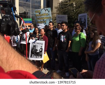 Phoenix, Ariz. / U.S. - February 8, 2018: Before Attending A Hearing With Immigrations And Customs (ICE), Guadalupe García De Rayos Speaks At A Rally Attempting To Prevent Her Deportation. 2953