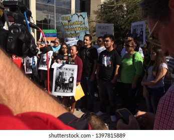 Phoenix, Ariz. / U.S. - February 8, 2018: Before Attending A Hearing With Immigrations And Customs (ICE), Guadalupe García De Rayos Speaks At A Rally Attempting To Prevent Her Deportation. 2953